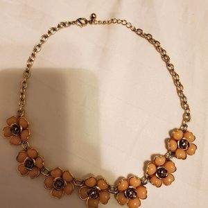 Light Pink Flower Necklace